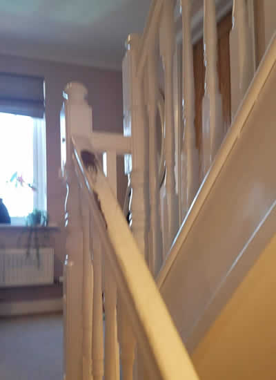 Carl's new stairs gallery