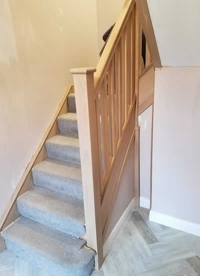 Carl's staircase gallery